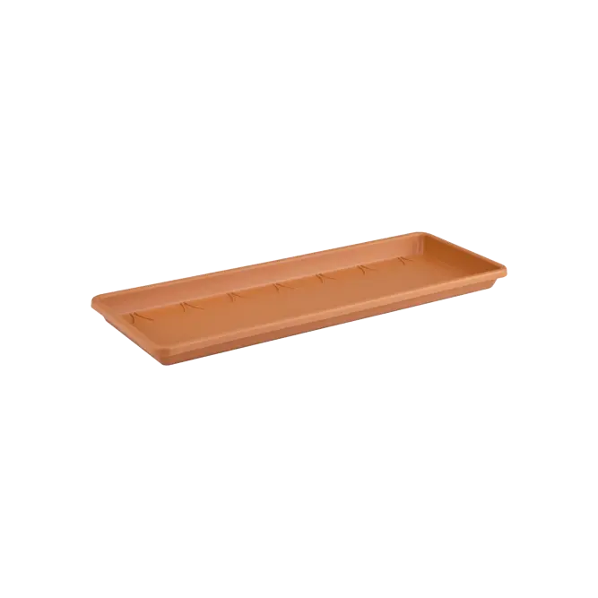 Elho Barcelona 40cm Terra Trough Saucer – Eco-Friendly Plastic - image 1