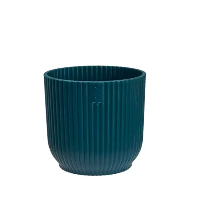 Elho Eco-Plastic Blue (Pot Size 7cm) Indoor Plant Pot Cover - image 1
