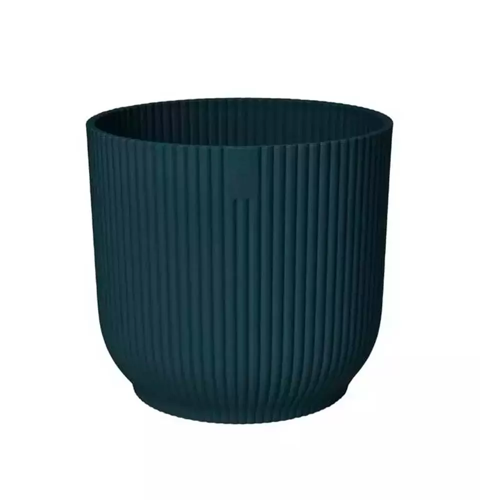 Plant pot Elho   Ø 22 cm Circular Dark blue Plastic