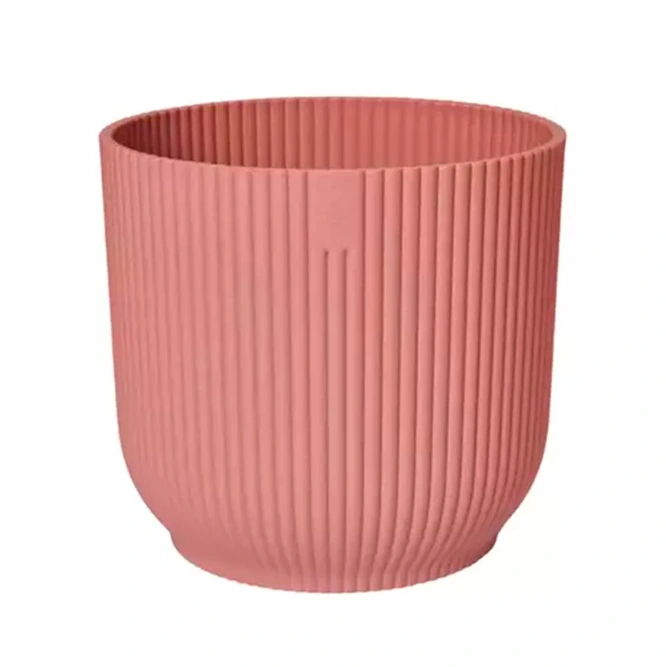 Elho Eco-Plastic Pink (Pot Size 30cm) Indoor Plant Pot Cover - image 3