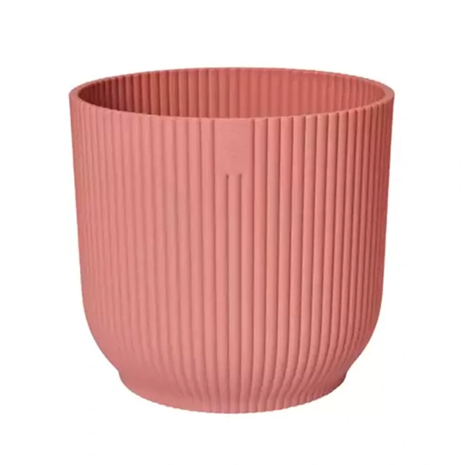 Elho Eco-Plastic Pink (Pot Size 22cm) Indoor Plant Pot Cover - image 3