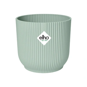 Elho Eco-Plastic Sorbet Green (Pot Size 16cm) Indoor Plant Pot Cover - image 2