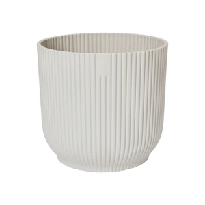 Elho Eco-Plastic White (Pot Size 9cm) Indoor Plant Pot Cover - image 1