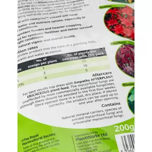 HOCHSTE Empathy Rootgrow Mycorrhizal Fungi – RHS Endorsed Plant Root Booster For Trees, Shrubs & Roses (150g)