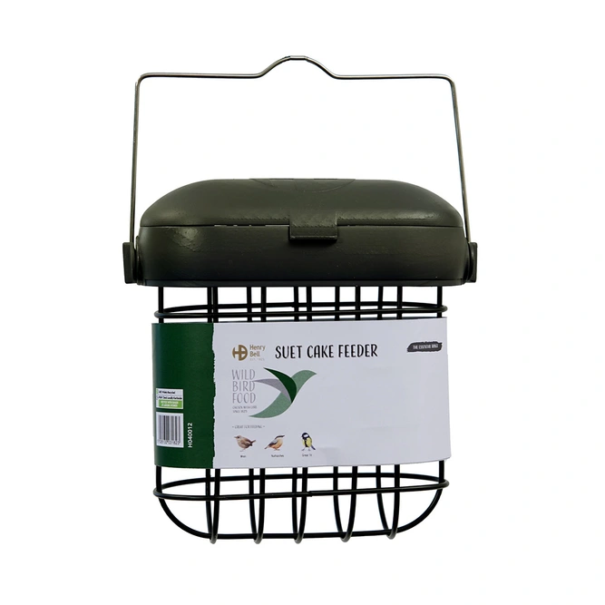 Essentials Wild Bird Suet Cake Feeder - Henry Bell