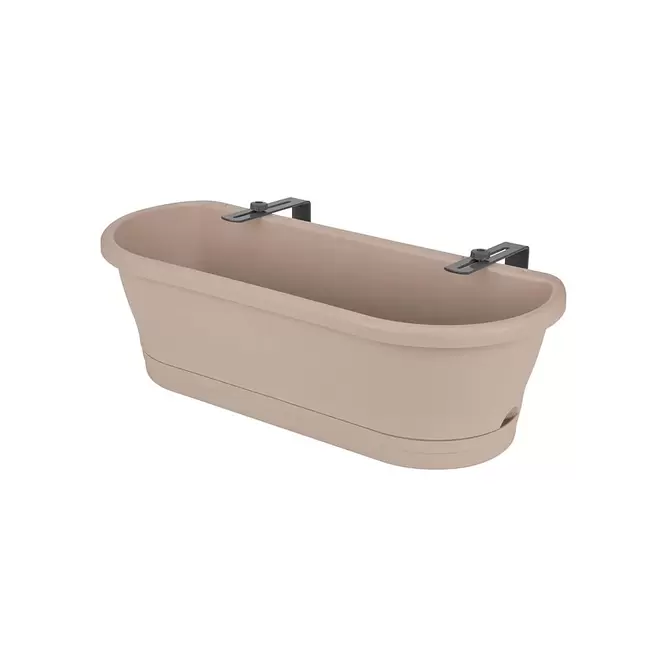 Fence Trough Planter Taupe (Trough Size W60cm x D24cm x H19cm)  - image 1