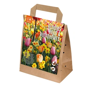 Flower Bulbs - 25 Blooms, Bees and Butterflies Pastel Shades