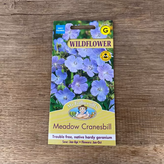 Flower Seeds - Meadow Cranesbill