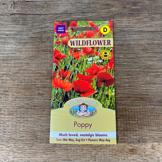 Flower Seeds Poppy The Boma Garden Centre