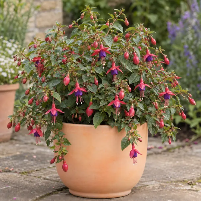 Fuchsia 'Tom Thumb' (Pot Size 3L) Hardy Fuchsia