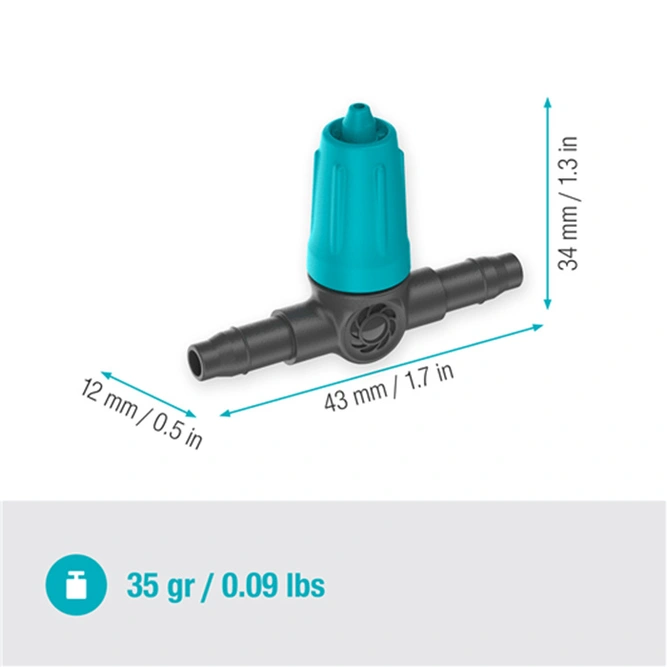 Gardena Adjustable Inline Drip Head 0–15 l/h (10 Heads) Precision Watering for Varied Needs - image 3