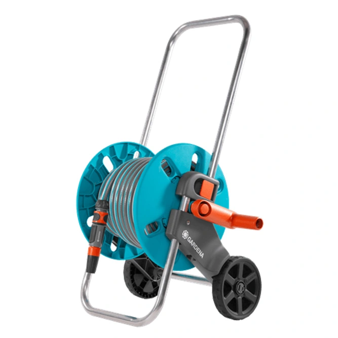 Gardena CleverRoll S Hose Trolley Set: Space-Saving & Award-Winning Design - image 1