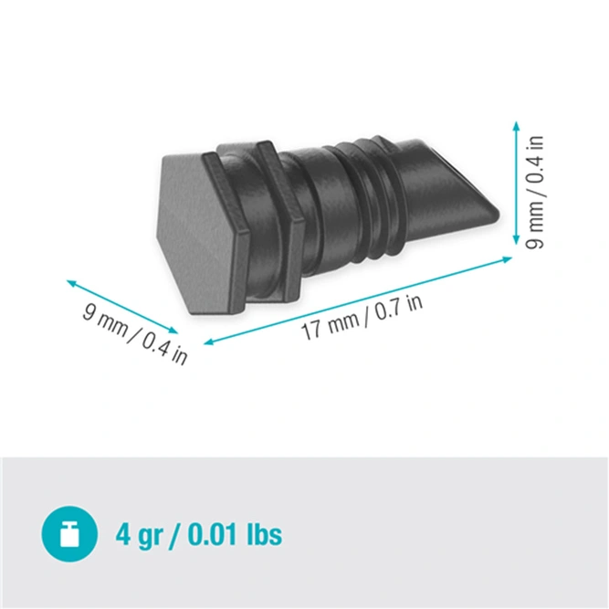 Gardena Plug 4.6mm (3/16") Pack of 10  for Secure Sealing in Micro-Drip System - image 3