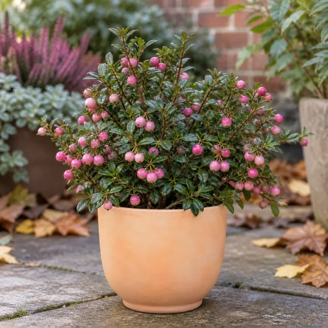Gaultheria mucronata 'Pink Pearl' (Pot Size 14cm) Prickly Heath