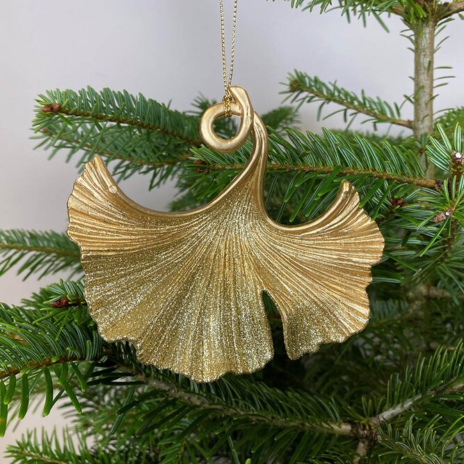 Ginkgo Leaf Decoration Christmas Tree Decoration