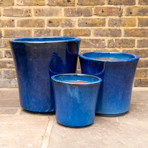 Glazed Terracotta Concord Mediterranean Planter (Pot Size D44cm x H41cm) Handmade Outdoor Plant Pot - image 1
