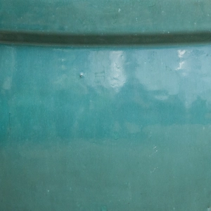Glazed Terracotta Delta Rim Celadon Green (D21cmx18cm) Handmade Outdoor Planter Pot - image 3