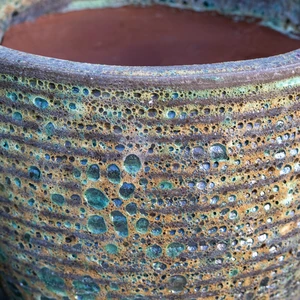 Glazed Terracotta Planter Aspara Green Mist (D56x48cm) Outdoor Plant Pot - image 2