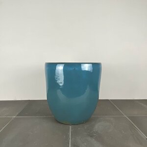 Grace Celadon (D29cm x H30cm) Indoor Plant Pot Cover - image 1