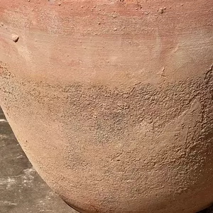 Handmade Aged Egg Pot Terracotta Planter (D31cm x H27cm) Outdoor Plant Pot - image 2