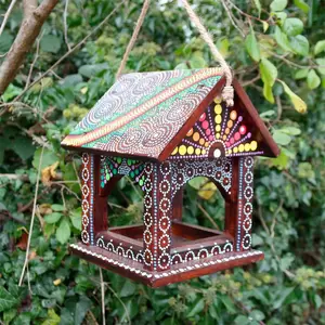 Hanging Bird Table Nester – Artisan - image 2