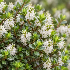 Hebe pinguifolia 'Sutherlandii' - Sutherland Hebe