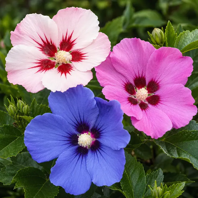 Hibiscus 'Stock of Mixed Colours' (Pot Size 3L) - image 1