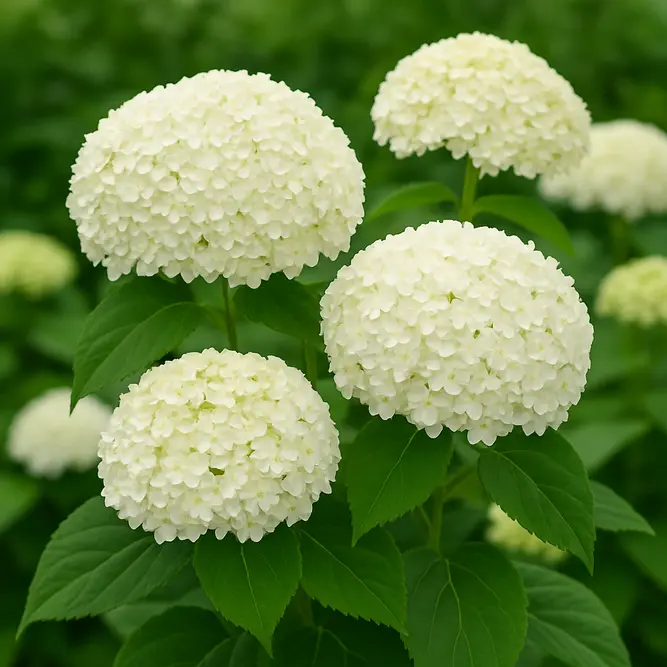 Hydrangea arborescens ‘Annabelle’ (Pot Size 7.5L) Smooth Hydrangea ‘Annabelle’