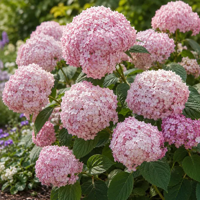 Hydrangea arborescens 'Candybelle Bubblegum' (Pot Size 29cm) Smooth Hydrangea
