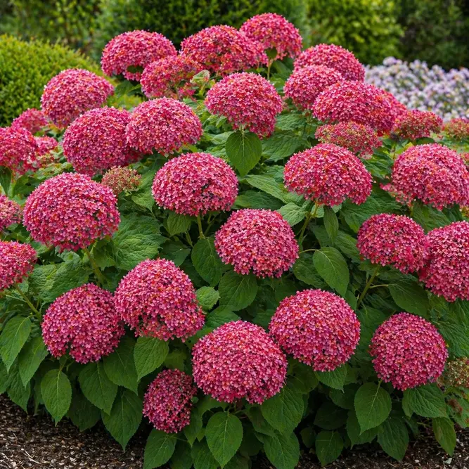 Hydrangea arborescens ‘Ruby Annabelle’ (Pot Size 19cm) Ruby Annabelle Hydrangea - image 2