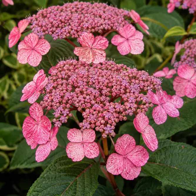 Hydrangea 'Crûg Coral' (Pot Size 3L) Climbing Hydrangea