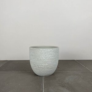 Katy Light Grey (D16x14cm) Indoor Plant Pot Cover