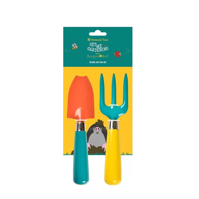 Kids Trowel and Fork Gardening Gift Set National Trust - image 1