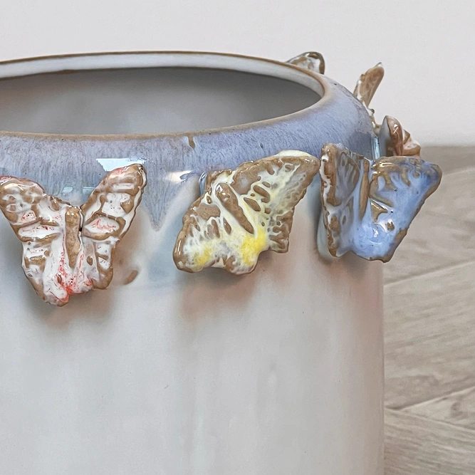 Lasse Butterfly Plant Pot Cover (D9cm) - image 3