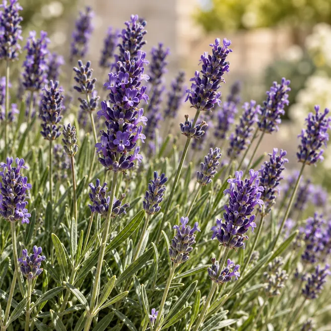 Lavandula angustifolia 'Ardèche Blue' (Pot Size 13cm) English Lavender - image 2