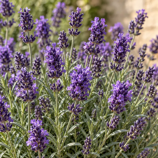 Lavandula angustifolia 'Essence Purple' (Pot Size 13cm) English Lavender (alt) - image 2