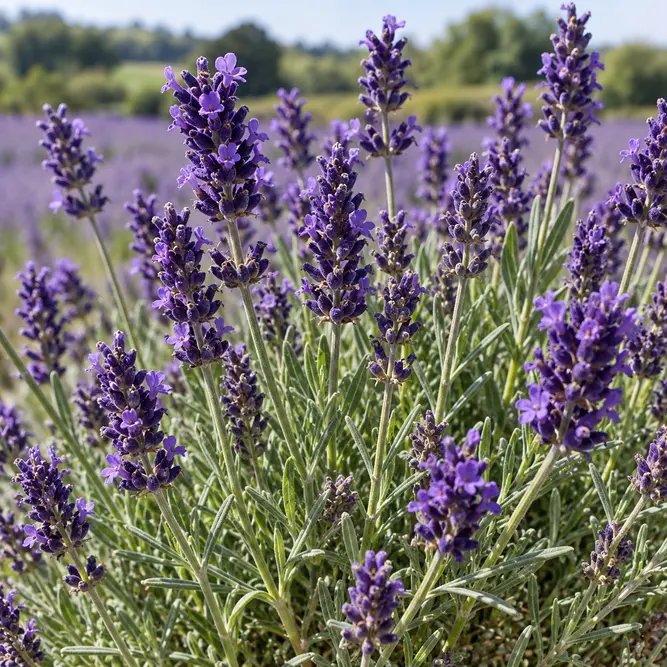 Lavandula angustifolia 'Hidcote' (Pot Size 17cm) English Lavender Field Grown - image 2