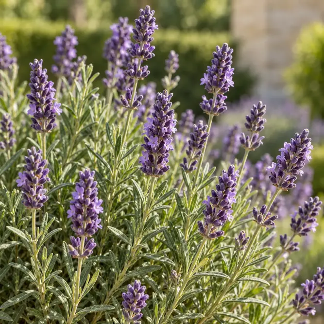 Lavandula angustifolia (Pot Size 14cm) English Lavender Standard (alt) - image 2