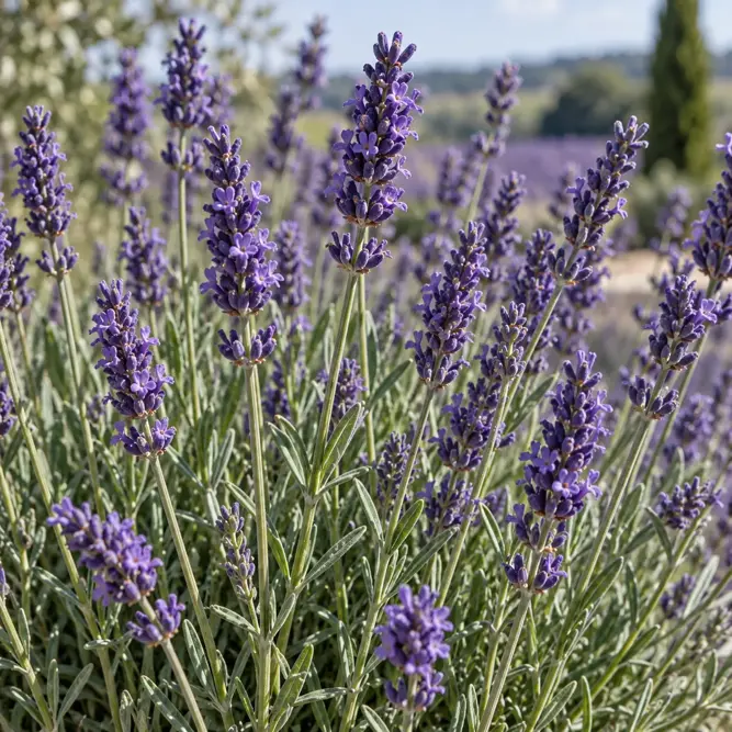 Lavandula × intermedia 'Grosso' (Pot Size 1L) Lavandin - image 2