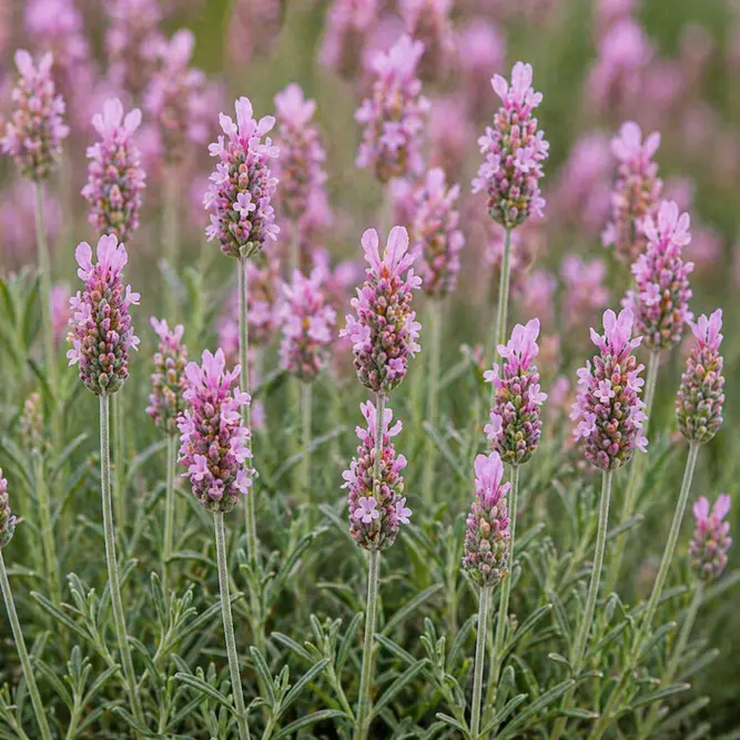 Lavender 'Angustifolia' Pink (Pot Size 12cm) - English Lavender - image 1
