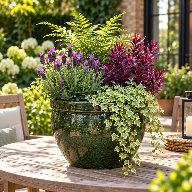 Lavender Seasonal Planter - image 1