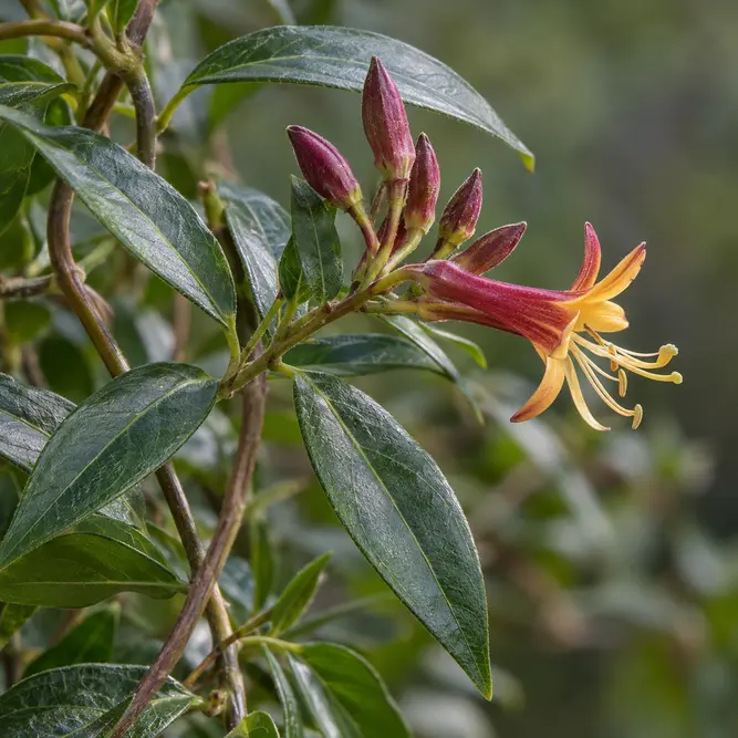 Lonicera henryi (Pot Size 3L ) Henry's Honeysuckle