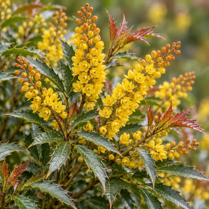 Mahonia eurybracteata 'Myoy' (Pot Size 3L) Volcano Mahonia - image 1