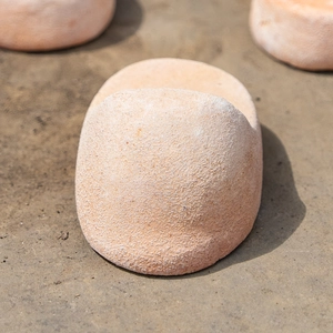 Mancini Terracotta Plant Pot Foot (L10xW6xH5cm) Handmade Planter Feet - Pot Risers - image 3