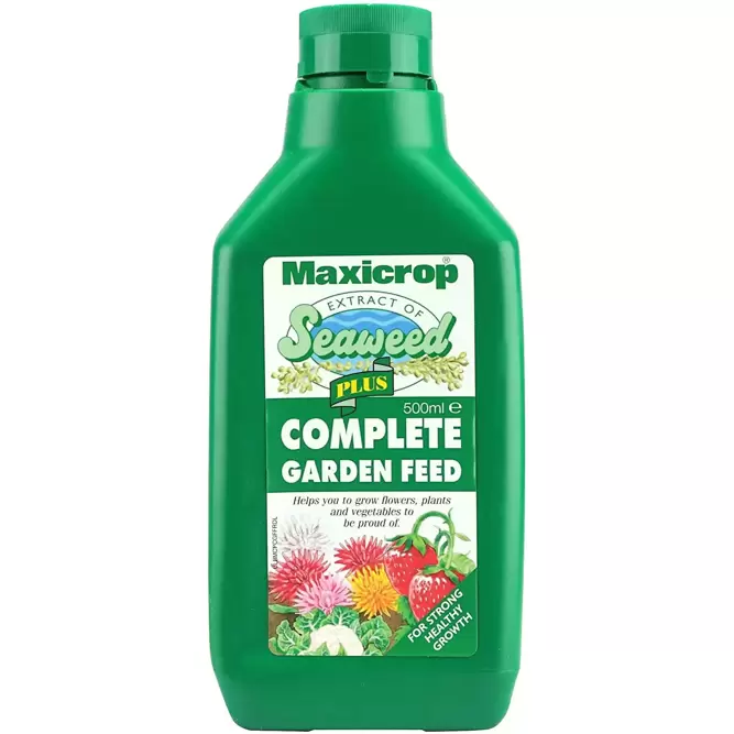 Maxicrop Complete Garden Feed, Seaweed Plus Complete Garden Feed, 500ML, Concentrate-1