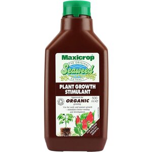 Maxicrop Original Seaweed Extract, Organic Plant Growth Stimulant 500ml concentrate