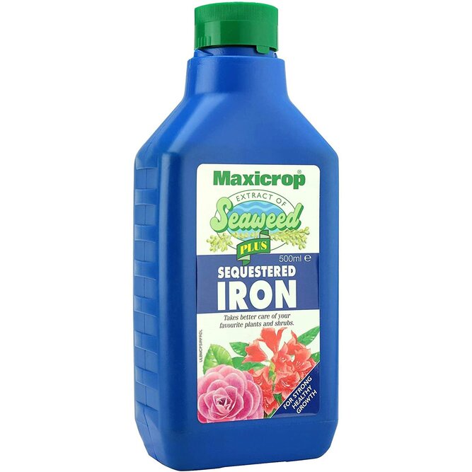 Maxicrop PPSIYDL Sequestered Iron, Natural Seaweed Extract Plus 2% Iron, 500ml, Concentrate - image 2