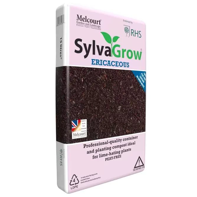 Melcourt Ericaceous 100% Peat Free Compost RHS 15L - image 2