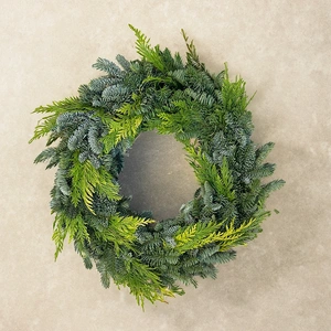Mixed Pine Wreath (40cm) Christmas Wreath - image 1