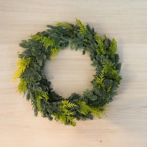 Mixed Pine Wreath (50cm) Christmas Wreath - image 1
